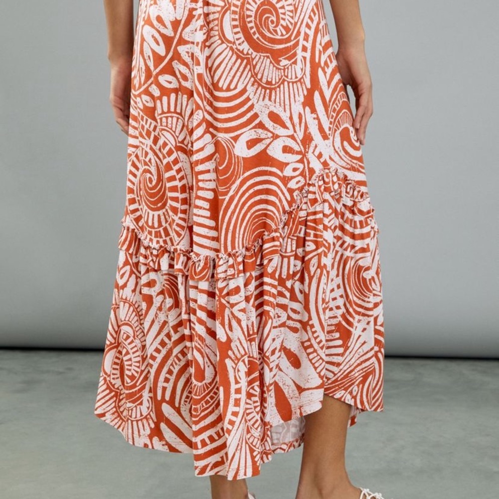 Anthropologie Bodhi Midi Skirt